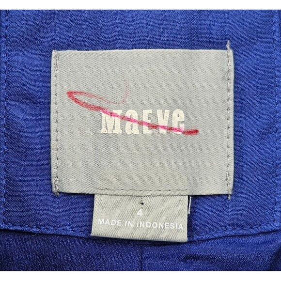 Women's - Maeve Averie Jacquard Sleeveless Dress, Size 4 - Picture 4 of 8